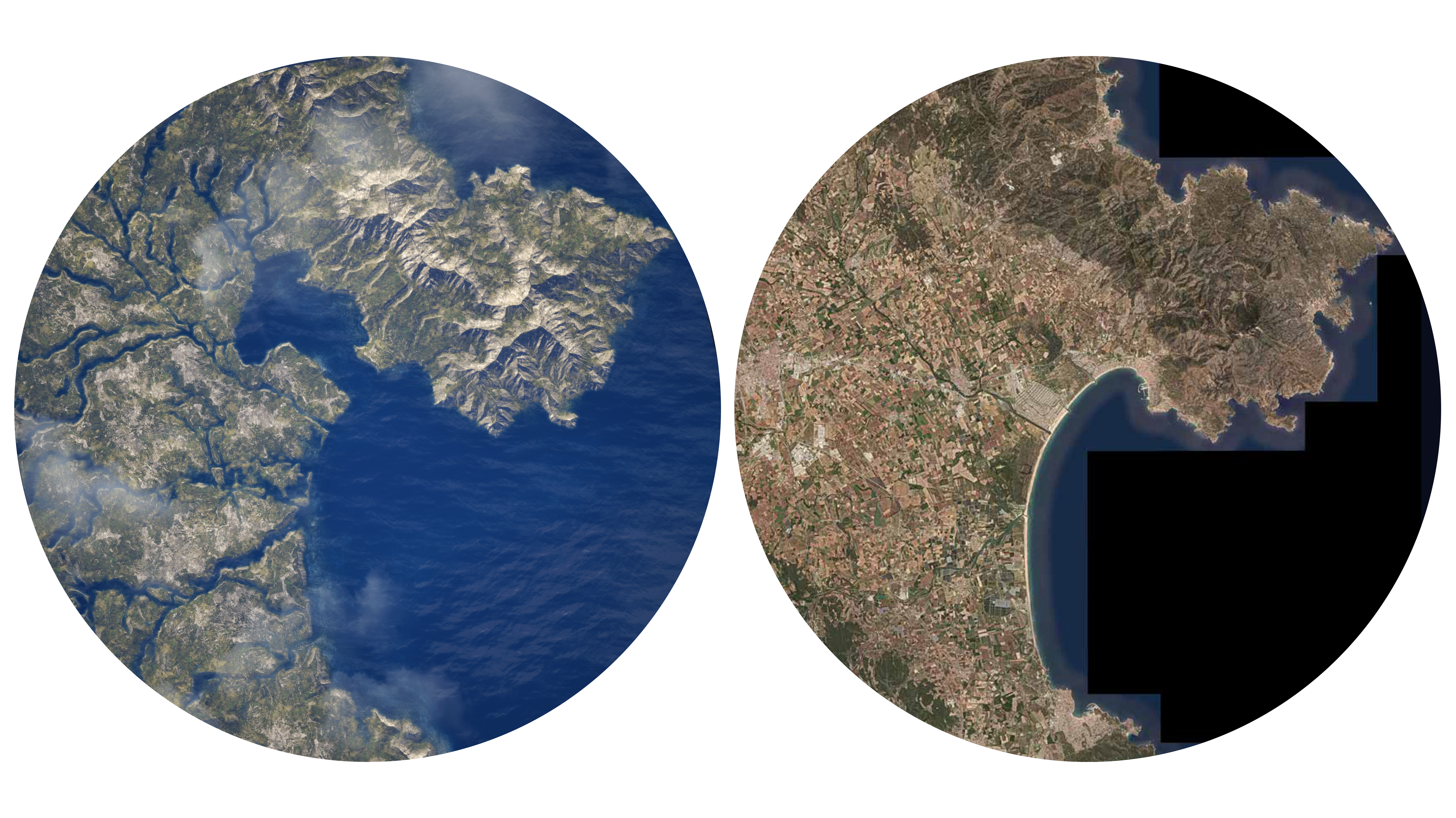 Ecomuseu Farinera. Castellò d'Empúries. Mapping immersiu 3D maqueta parcs naturals, interactius. Enginyeria AV